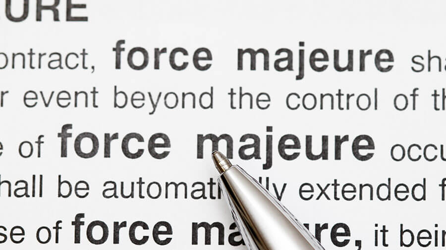 Force Majeure in Construction Contracts